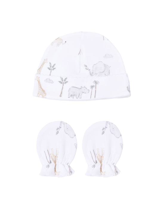 Set Gorro y Guantes Safari