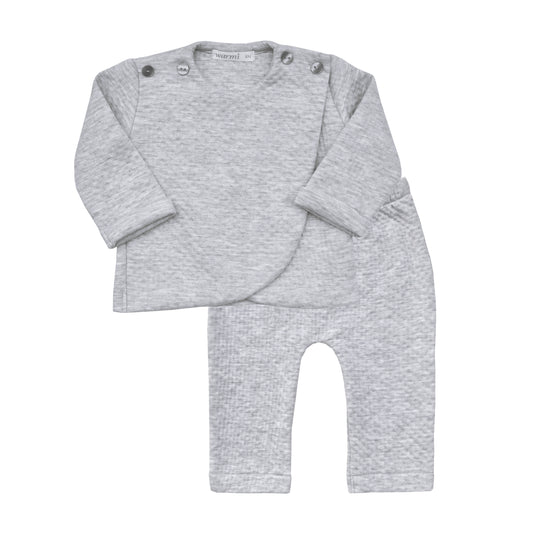 Set Chaqueta y Pantalón Gris